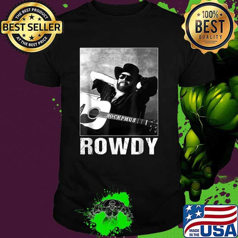 Graphic Hank Jr Idol Williams Country Music - Rowdy Legends T-Shirt