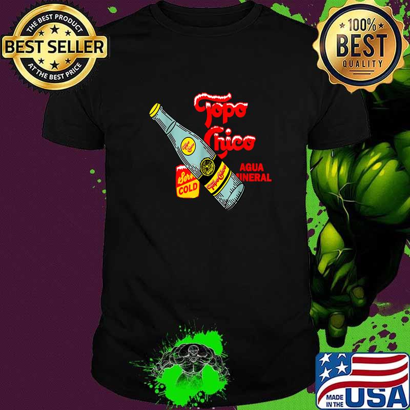 Graphic Topo Chico Lime Design Arts Bottled Waters T-Shirt