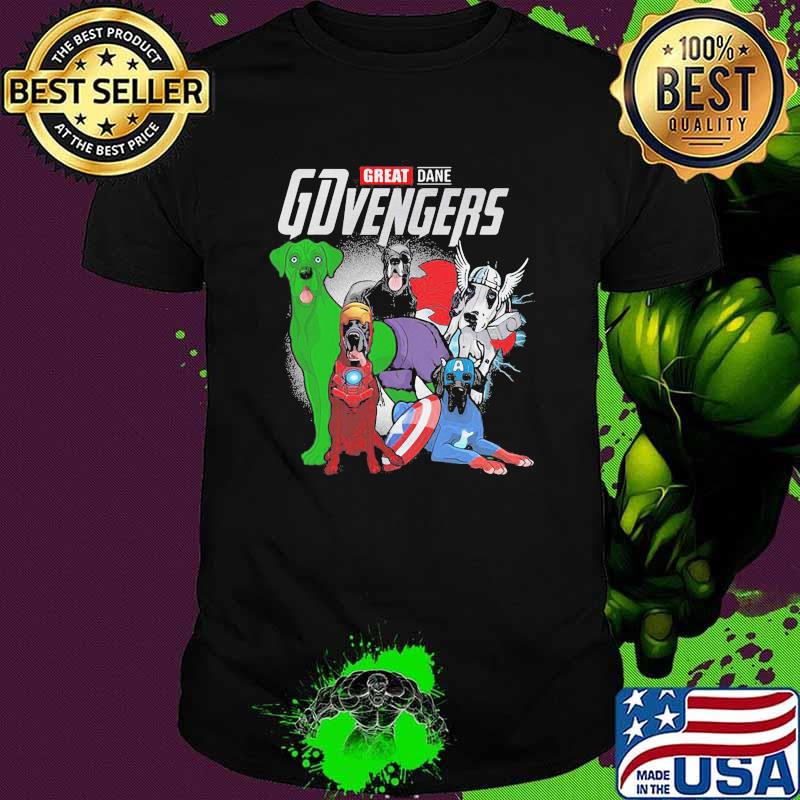 Great dane GDvengers captain american shirt