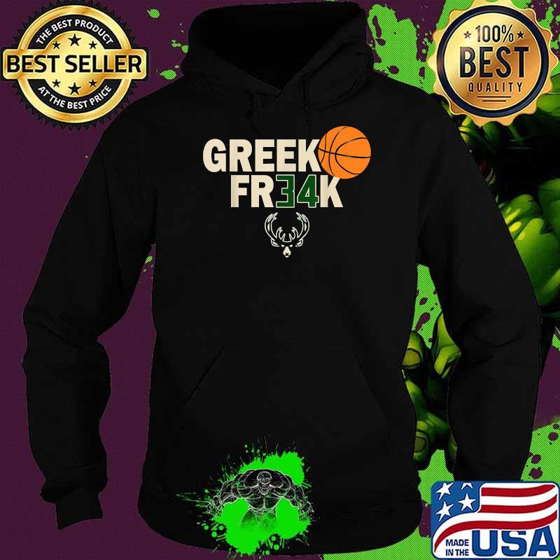 GREEK FR34K Milwaukee FreakGreek Wisconsin Basketball T-Shirt Hoodie GREEK FR34K Milwaukee FreakGreek Wisconsin Basketball T-Shirt Hoodie
