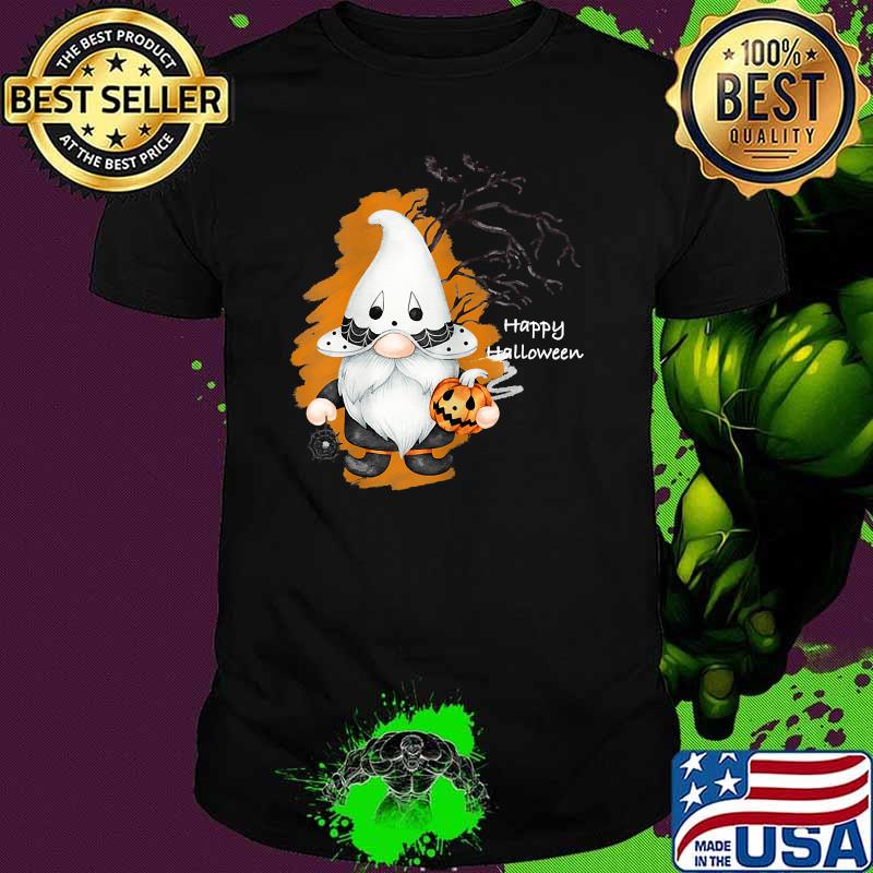 Happy Halloween Gnome Drawf Shirt Happy Halloween Gnome Drawf Shirt