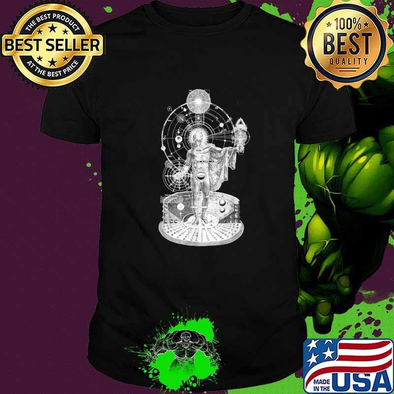 HELIOS GODHEAD MACROCOSMOS Alchemy - Occult Sacred Geometry T-Shirt