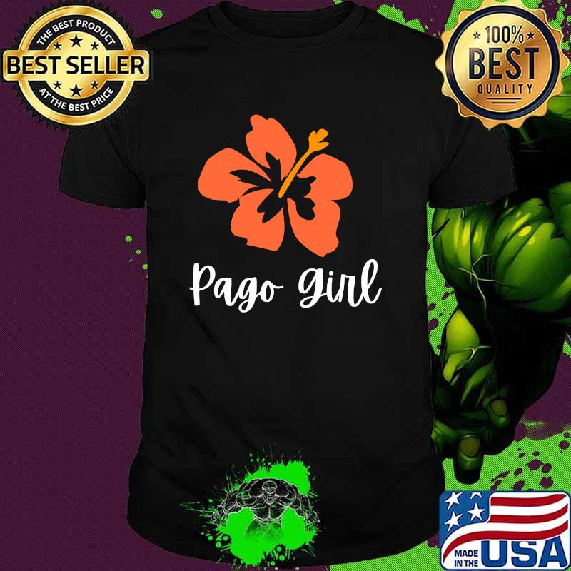 Hibiscus American Pago Girl Shirt