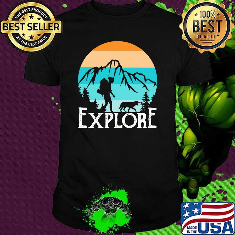 Hiking Explore Vintage Shirt