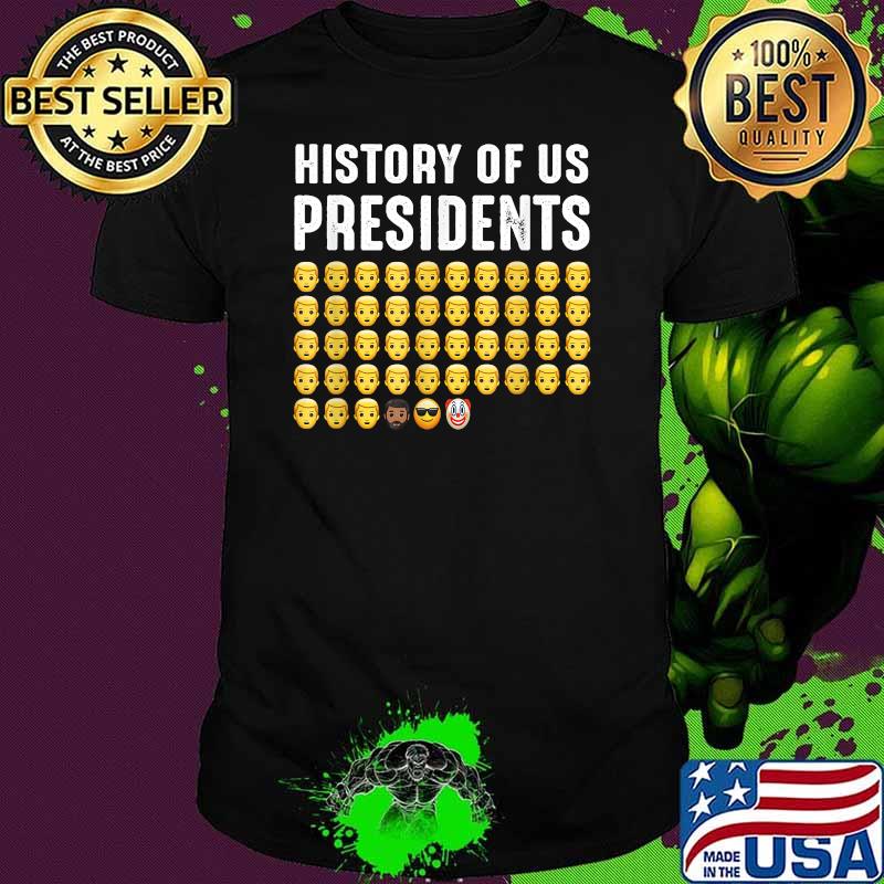 History of US Presidents 46th Clown President Republicans T-Shirt