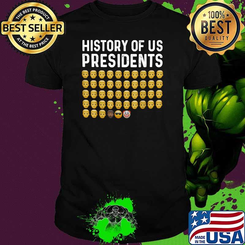 History of US Presidents Emojis Shirt