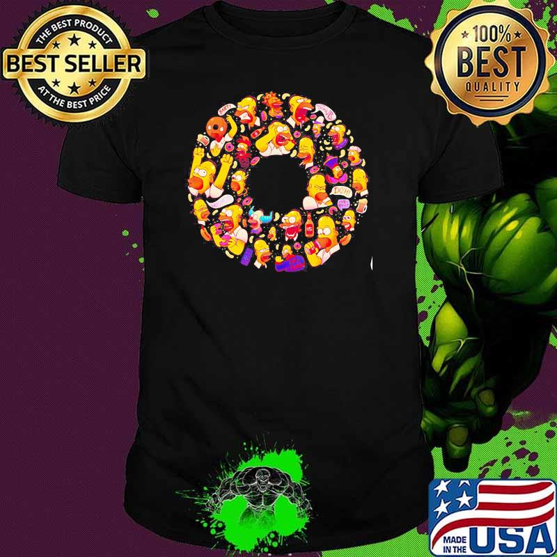 Homer Simpson Donut Shirt