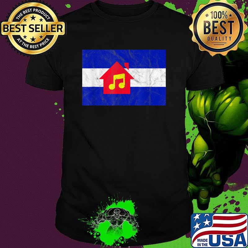 House Music Colorado Flag EDM Rave DJ T-Shirt