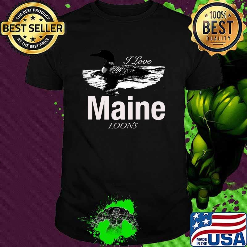 I Love Maine's Lakes Shirt
