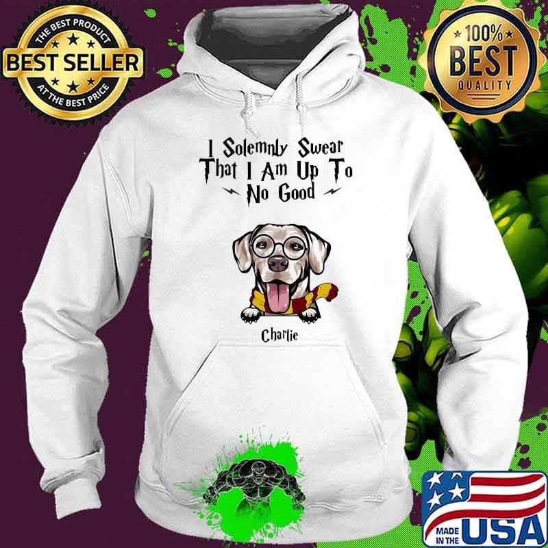I solemnly swear that i am up to no good charlie dog s Hoodie I solemnly swear that i am up to no good charlie dog s Hoodie