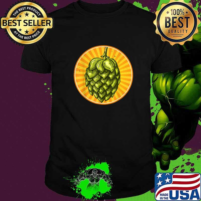 IPA Craft Beer Hops Logo T-Shirt