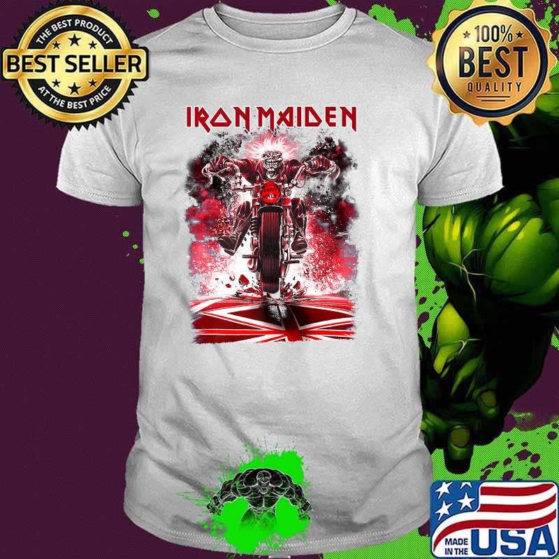 Iron Maiden - Eddie Bike Skull T-Shirt