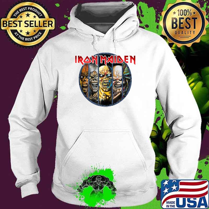 Iron Maiden - Eddie Evolution T-Shirt Hoodie Iron Maiden - Eddie Evolution T-Shirt Hoodie