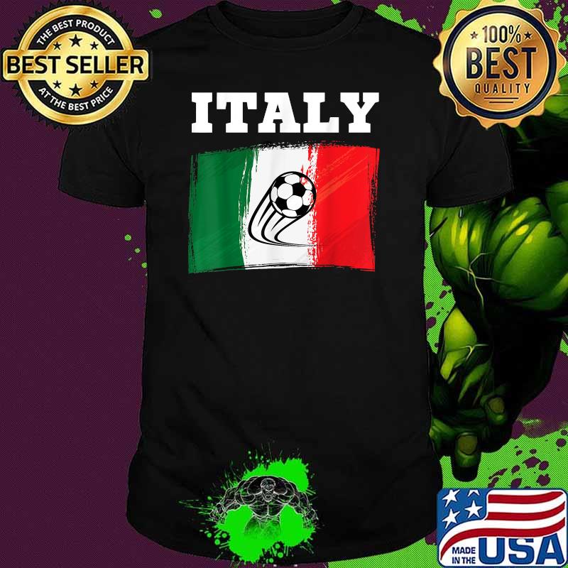 Italy Football Soccer Italian Flag Shirt