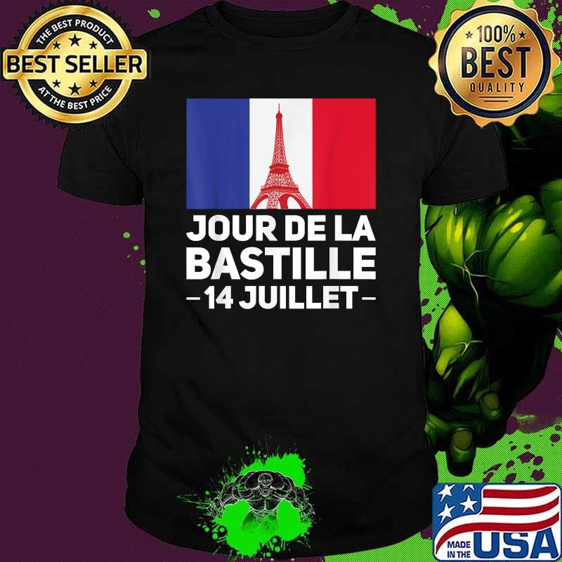 Jour de la bastille 14 juillet France T-Shirt