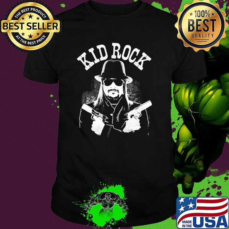 Kid Rock Crossed Guns T-shirt Kid Rock Crossed Guns T-shirt