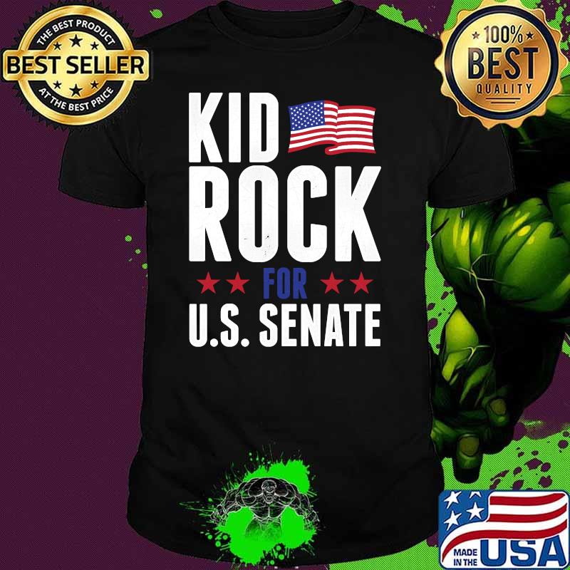 Kid Rock for US Senate 2018 In Rock We Trust T-shirt