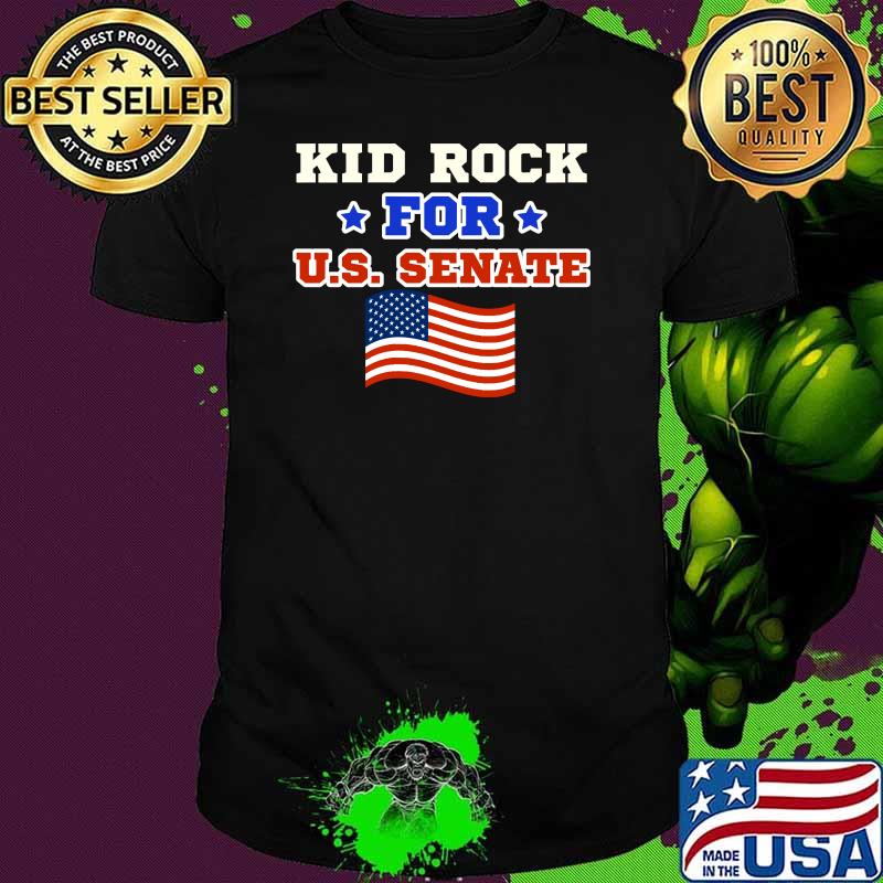 Kid Rock for US Senate Political Patriotic T-Shirt