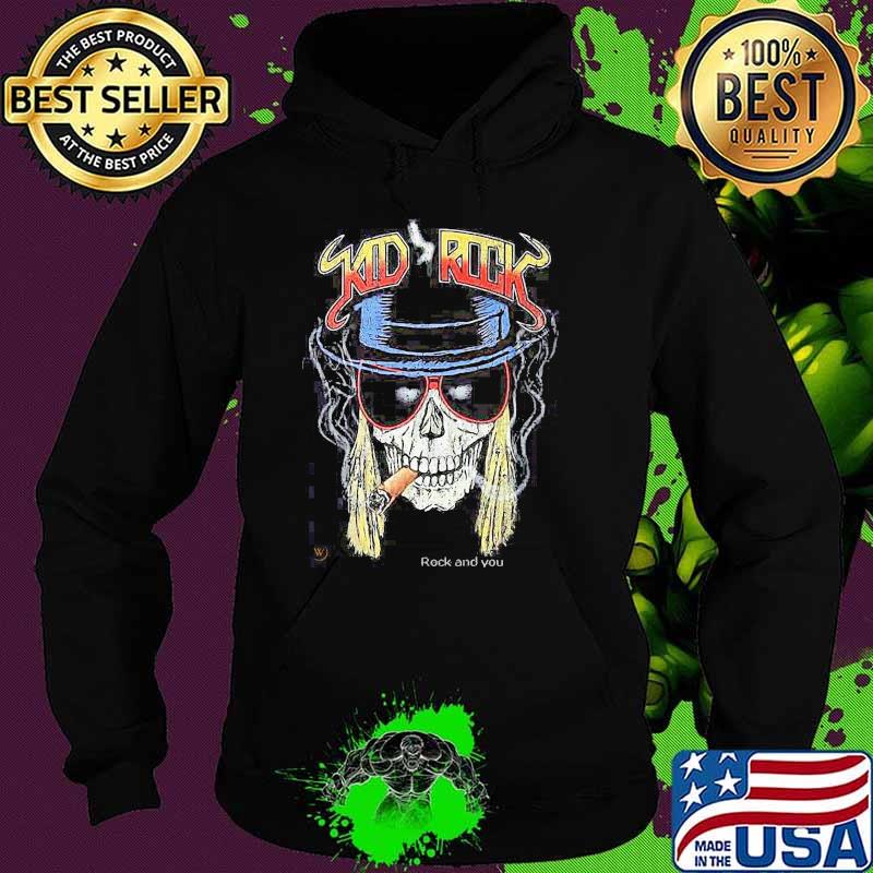 KID ROCK VINTAGE SKULL RAP T-SHIRT Hoodie KID ROCK VINTAGE SKULL RAP T-SHIRT Hoodie