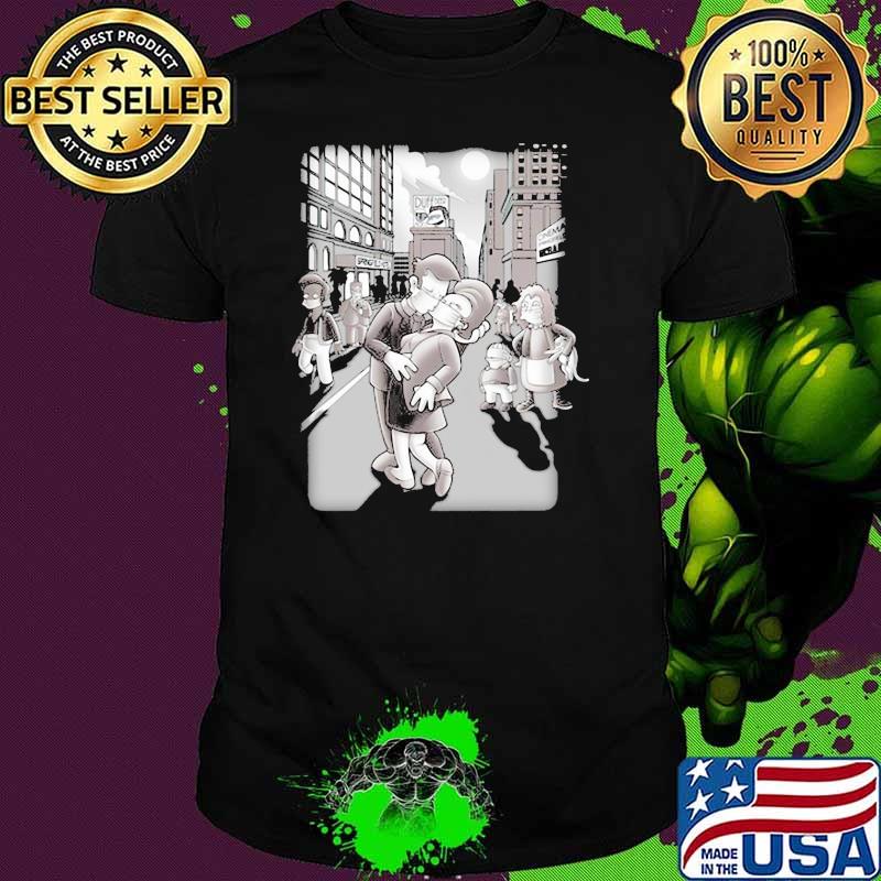 Last Kiss Simpson Movie Shirt