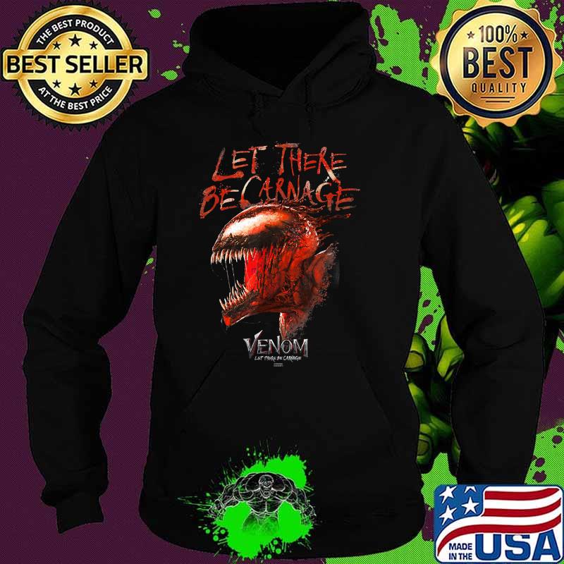Let There Be Carnage Red Carnage Roar Marvel Venom T-Shirt Hoodie Let There Be Carnage Red Carnage Roar Marvel Venom T-Shirt Hoodie