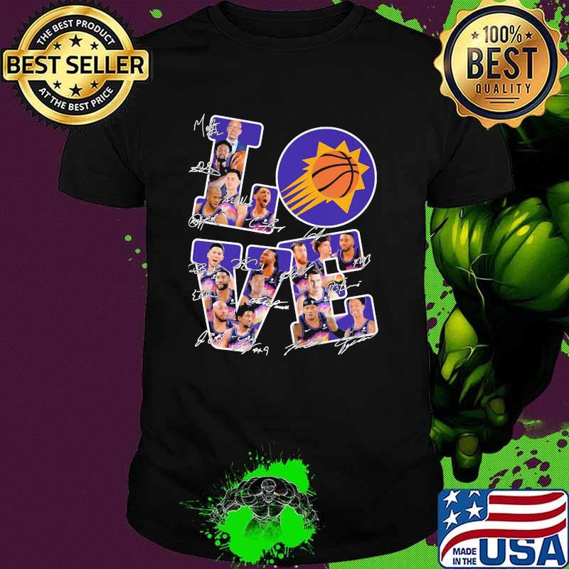 Love phoenix suns the valley signatures shirt