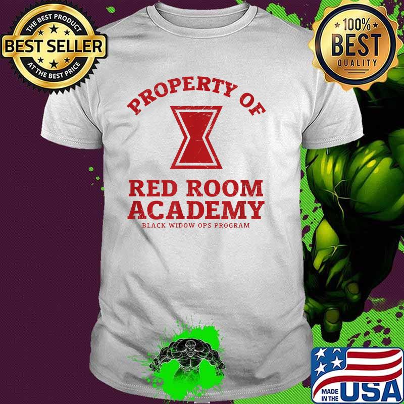 Marvel Black Widow Property of Red Room Academy Shirt