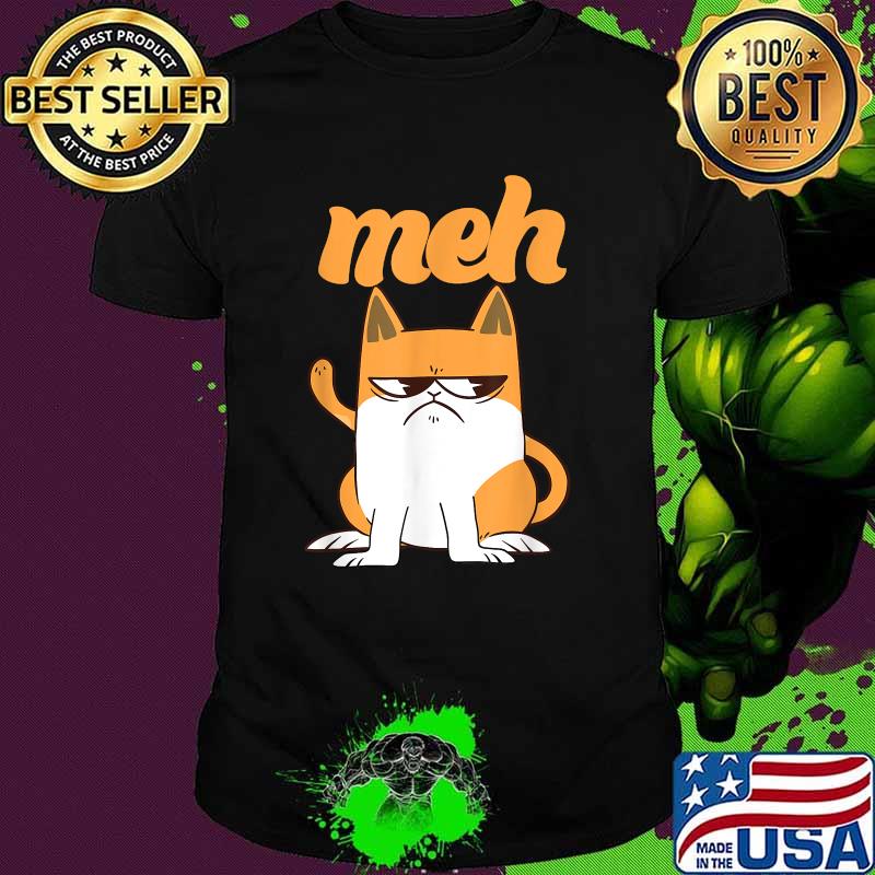 Meh Cat mood T-Shirt