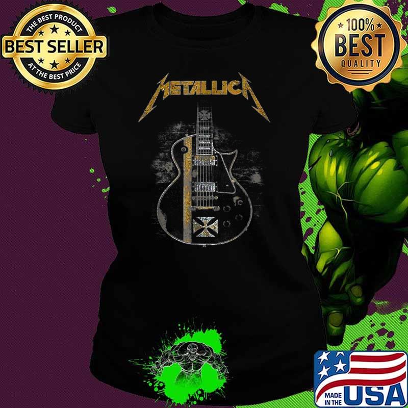 Metallicas Band Music Legend Guitar T-Shirt Ladies tee Metallicas Band Music Legend Guitar T-Shirt Ladies tee