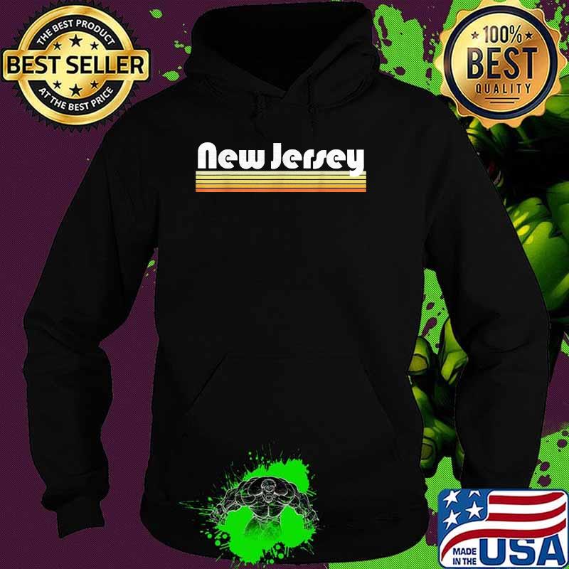 New Jersey Retro Style State Vintage Shirt Hoodie New Jersey Retro Style State Vintage Shirt Hoodie
