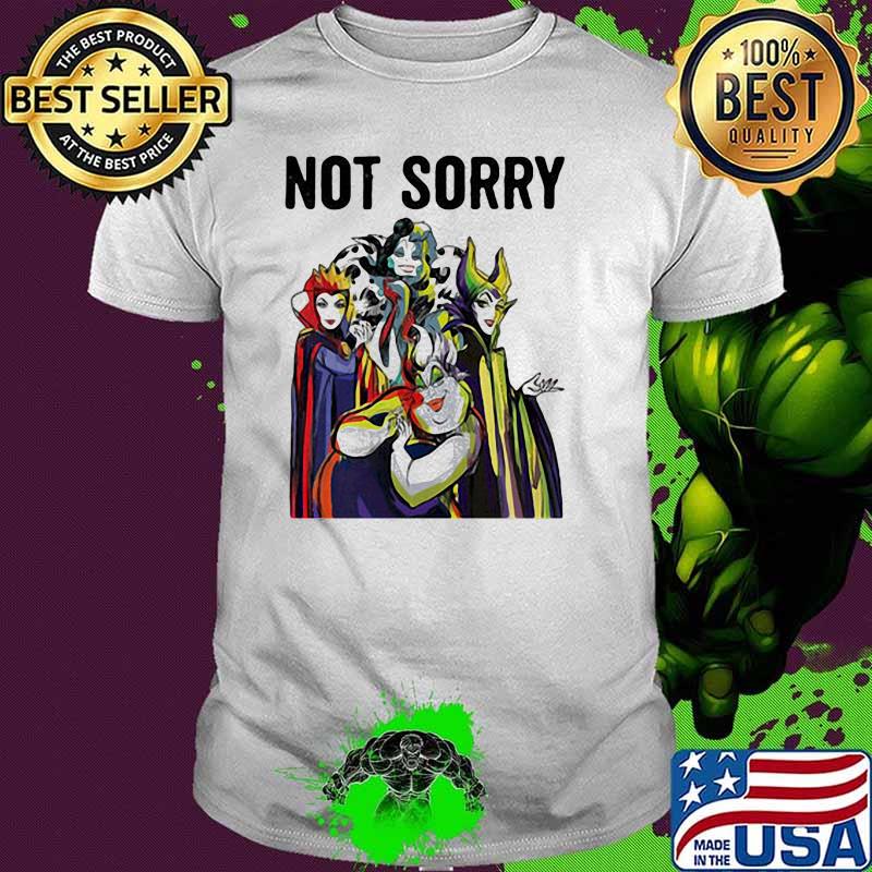 Not Sorry Witch Shirt