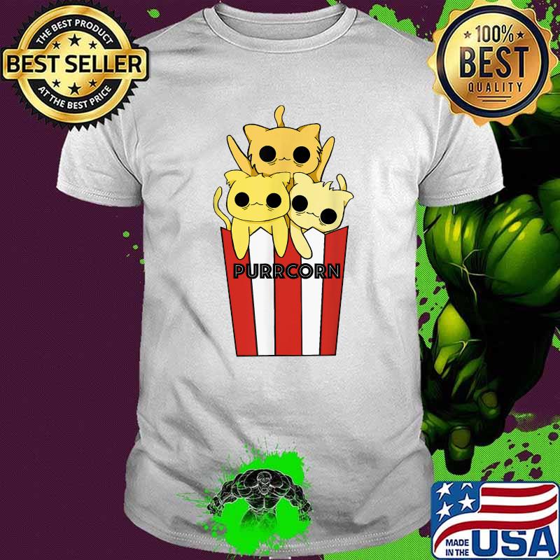 Official Cat Purrcorn Shirt