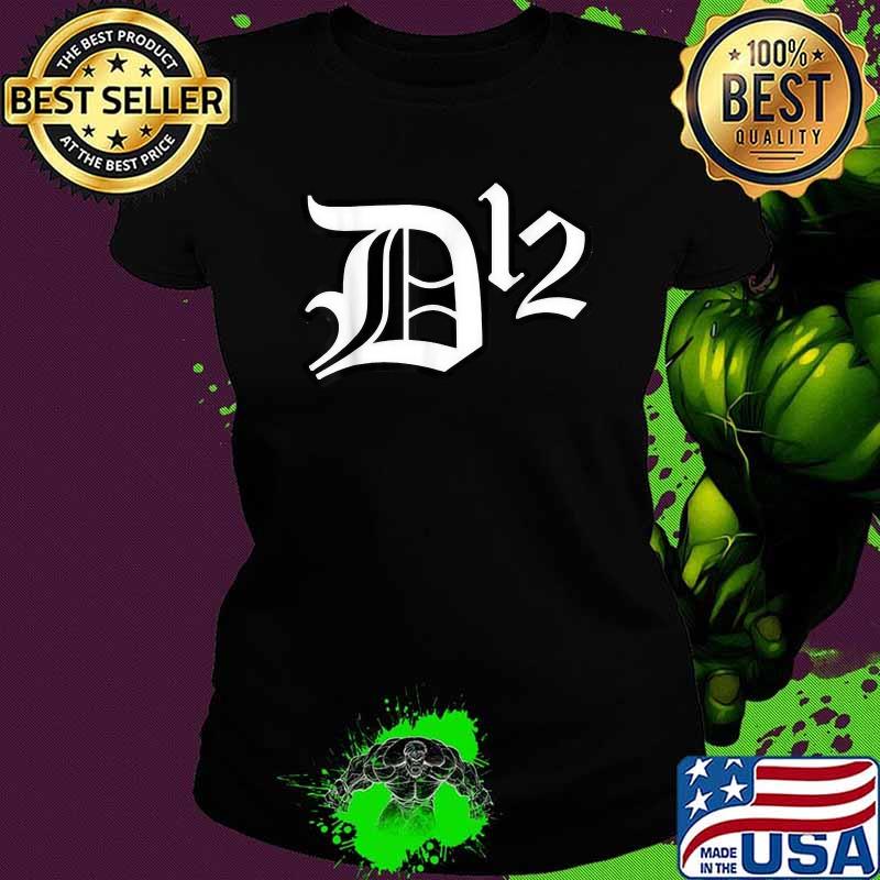 Official D12 text T-Shirt Ladies tee Official D12 text T-Shirt Ladies tee