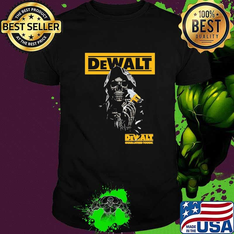 Official DeWalt Skull Guaranteed Tough Shirt