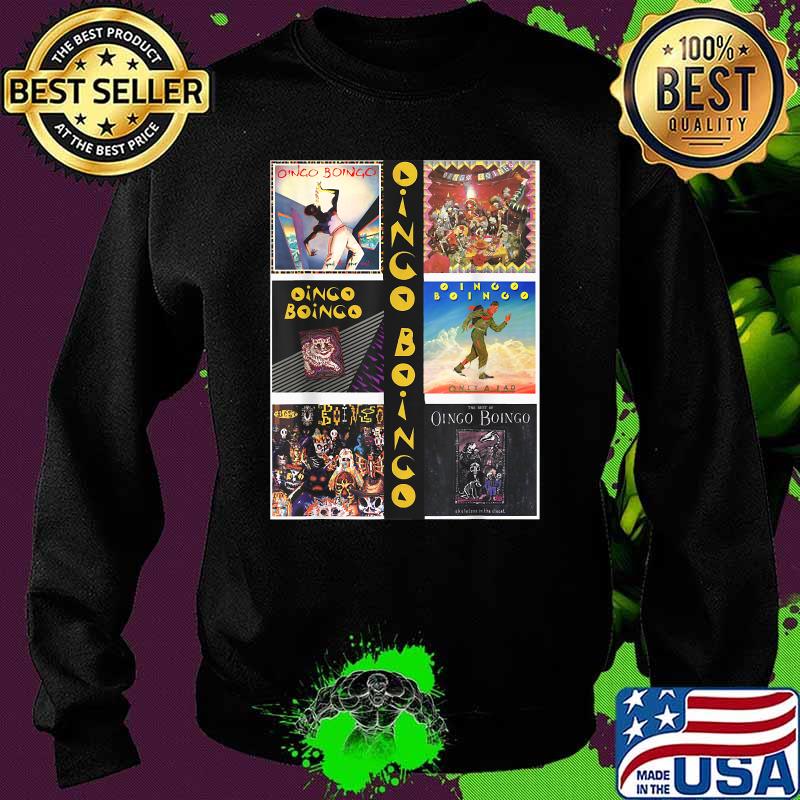 Official Oingos Boingos T-Shirt Sweater Official Oingos Boingos T-Shirt Sweater