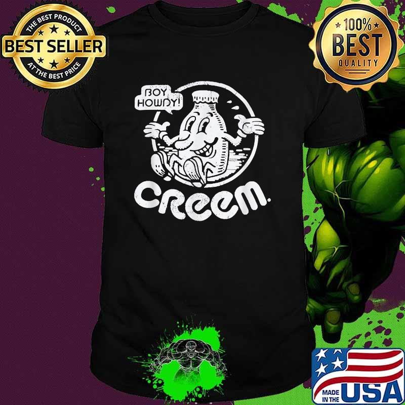 OFFICIALLS CREEMS MAGAZINEs BOY-HOWDY T-Shirt