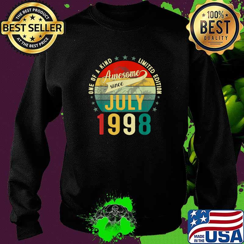 One of a kind limited edition awesome sice july 1998 23th years old vintage Sweater One of a kind limited edition awesome sice july 1998 23th years old vintage Sweater