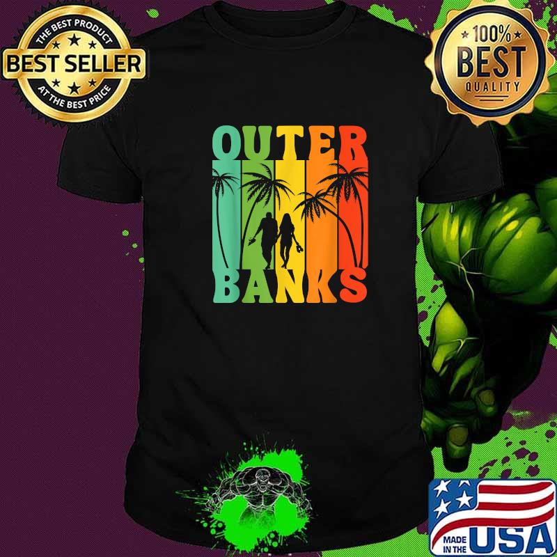 Outer Banks Shirts Vintage 80s OBX North Carolina Gift T-Shirt