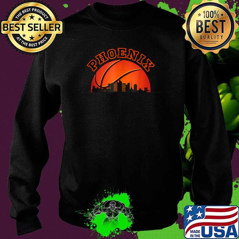 Phoenix AZ Cityscape Retro Sun Basketball Shirt Sweater Phoenix AZ Cityscape Retro Sun Basketball Shirt Sweater