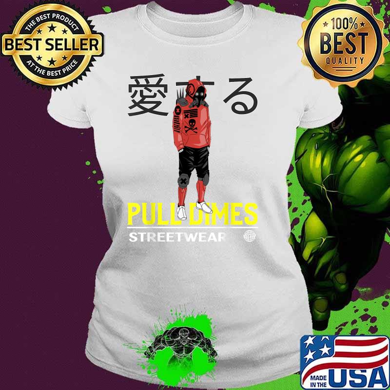 Pull Dimes - Merch 53 Hip-Hop Streetwear Graphic Print Shirt Ladies tee Pull Dimes - Merch 53 Hip-Hop Streetwear Graphic Print Shirt Ladies tee