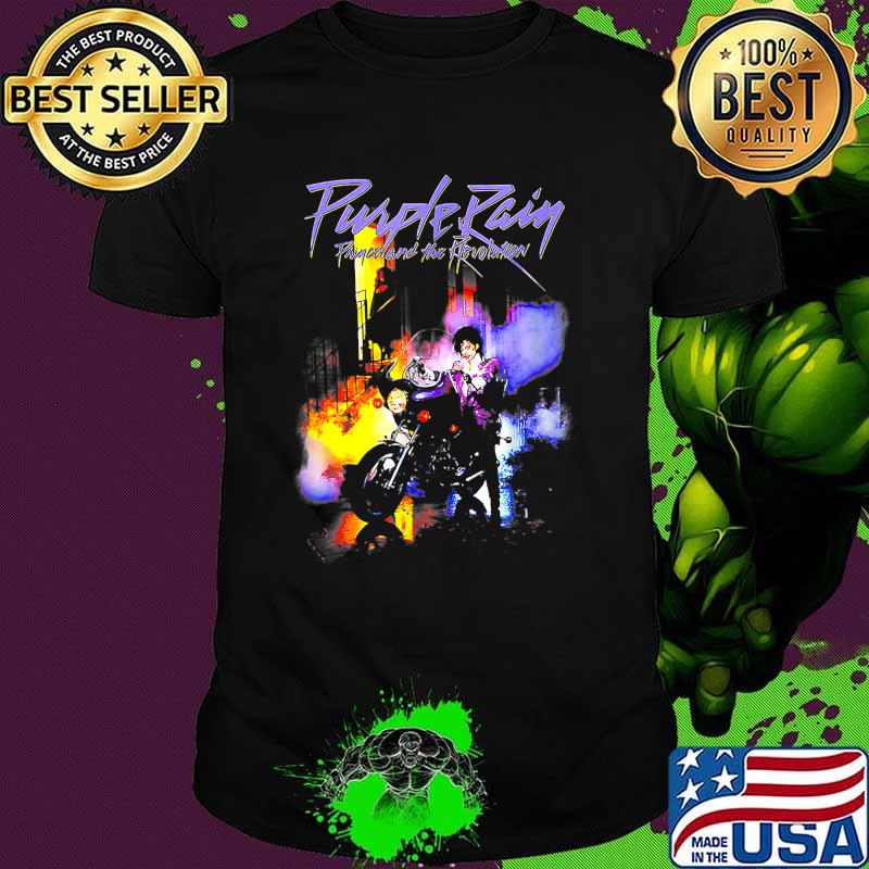 Purple Man Motorcycle Shirt