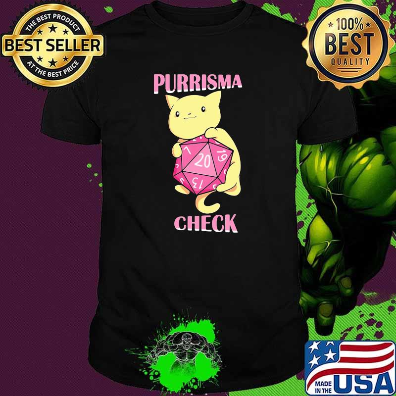 Purrisma Check Cat Dice Shirt