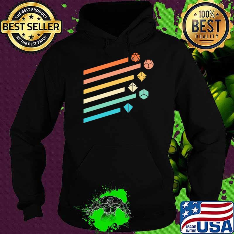 Rainbow Retro Dice Vintage Shirt Hoodie Rainbow Retro Dice Vintage Shirt Hoodie