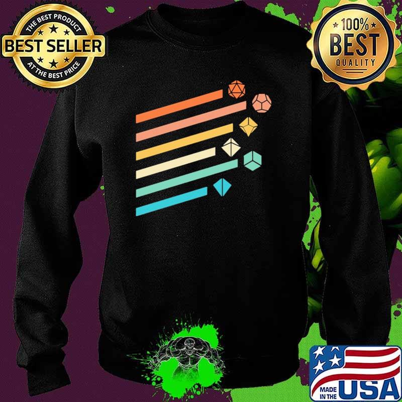 Rainbow Retro Dice Vintage Shirt Sweater Rainbow Retro Dice Vintage Shirt Sweater