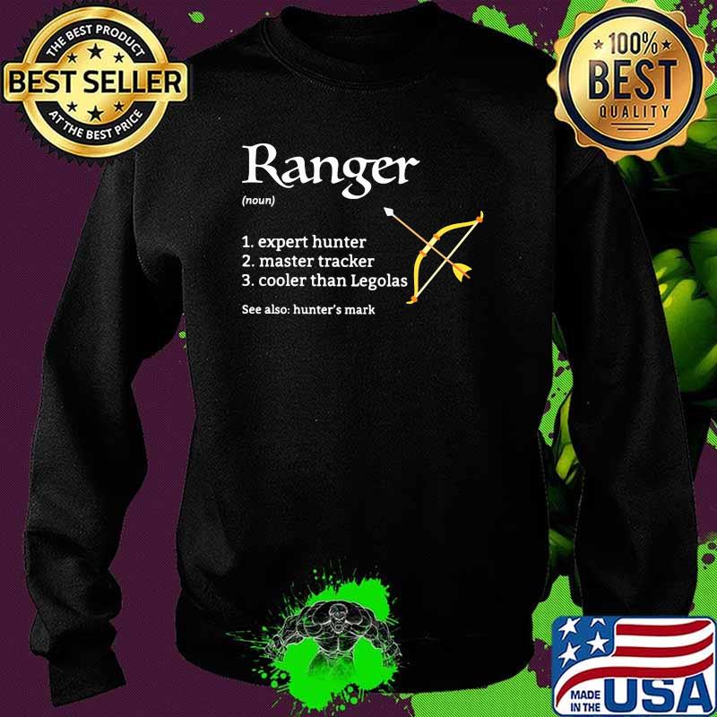 Ranger game expert hunter master tracker cooler than legolas hunters mark Sweater Ranger game expert hunter master tracker cooler than legolas hunters mark Sweater