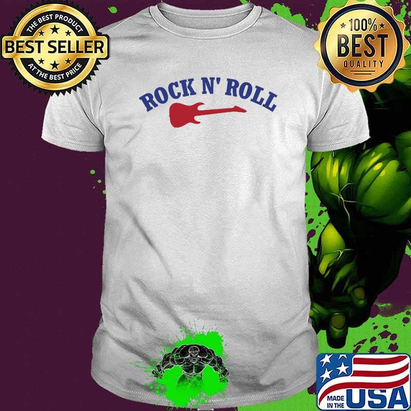 Rock n roll guitar T-shirt