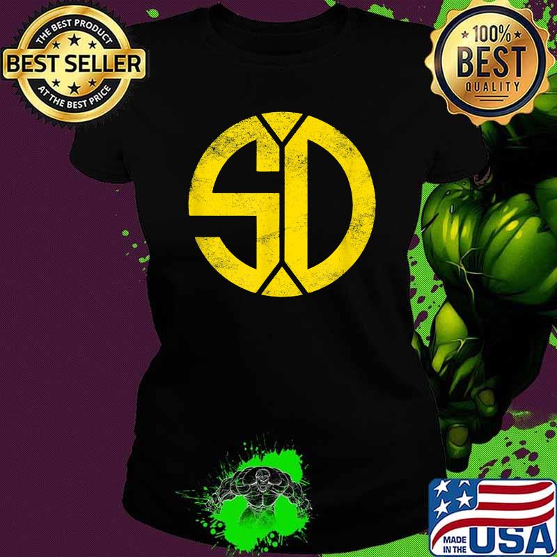 San Diego SD Monogram Game Day Padre T-Shirt Ladies tee San Diego SD Monogram Game Day Padre T-Shirt Ladies tee