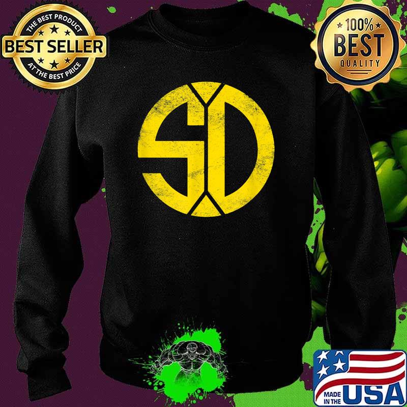 San Diego SD Monogram Game Day Padre T-Shirt Sweater San Diego SD Monogram Game Day Padre T-Shirt Sweater