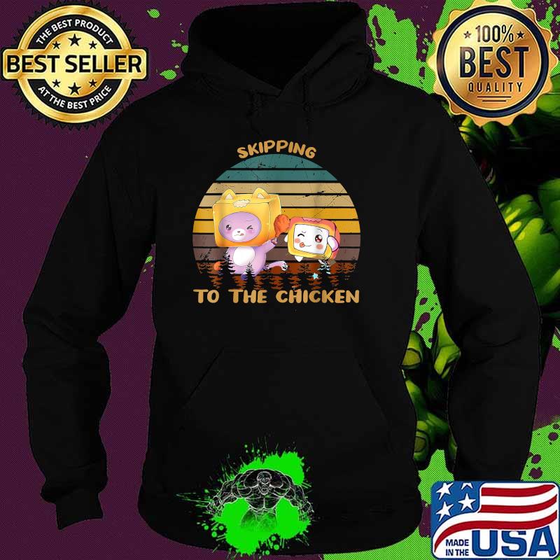 Skipping To The Chicken Lanky Box Videogame Vintage T-Shirt Hoodie Skipping To The Chicken Lanky Box Videogame Vintage T-Shirt Hoodie