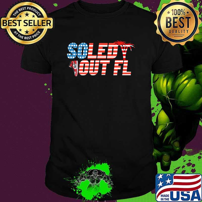 Soled Out Florida Stars and Stripes T-Shirt